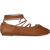 Michael Kors Ballerinasko med rem 'SHAE' brun