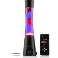 InnovaGoods skrivebordslampe LAVA LAMP WITH SPEAKER Maglamp BLACK