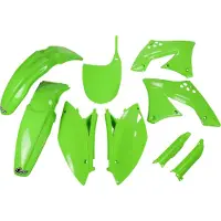 Ufo Kawasaki Kxf 250 2009-2012 Kakit212f-026 Fork Protectors & Plastikkit