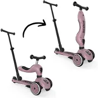 Scoot & Ride Highwaykick 1 Push&Go - Wildberry - - OneSize - Løbecykel