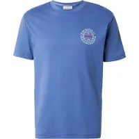 Gant Ganttil mænd. 2003402 Grafisk T-shirt blå (XL), Casual, Bomuld, Korte ærmer