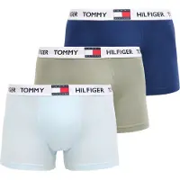 Tommy Hilfiger Underwear Boksershorts 'Heritage' navy / pastelblå / khaki / hvid