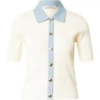 Morgan's Pomade Cardigan elfenben / himmelblå