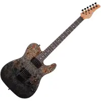 Schecter PT Standard Burl Black Fade Burst