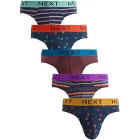 Next Slip navy / gul / rød / sort