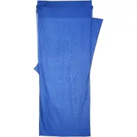 Cocoon MummyLiner,100% Silk, ultramarine blue