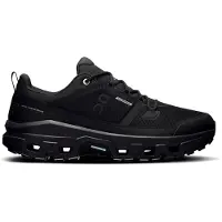 On Running - Vandresko herre - Cloudrock Low WP 1 M Black/Black til Unisex - Størrelse 44 - Sort