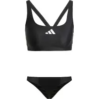 Adidas Sportsbikini '3-Stripes V-Back' sort / hvid