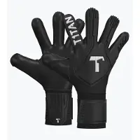 T1tan Målmandshandske Legend 1.0 Black-Out - Sort, størrelse 8