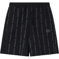 EA7 EA7til mænd. 7M001393_AF12660 Graphic Series sorte shorts (XL), Casual, Bomuld, Korte ærmer