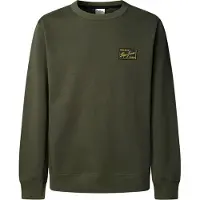Pepe Jeans Pepe Jeanstil mænd. PM5800139 Sweatshirt Soren olivengrøn (M), Casual, Bomuld