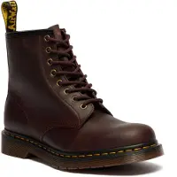 Dr. Martens Snørestøvler '1460' mørkerød