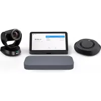 Asus Google Meet GQE20A - Large Room Kit - videokonferencepakke (højttalertelefon, berøringsskærmkonsol, PTZ kamera) - jerngrå - med Meeting Computer System - power adapter included