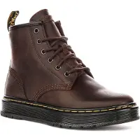 Dr. Martens Snørestøvler 'Brookline' mørkebrun