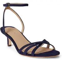 Ralph Lauren Sandaler med rem 'KENDYL' navy