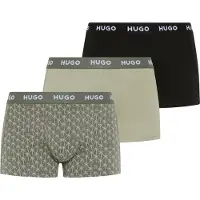 HUGO underwear Pakke med tre underbukser i bomuld med stræk og linning med logo