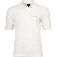 Armani Exchange A|X Armani Exchangetil mænd. XM001286AF10366U0009 Regular Polo Hvid (M), Casual, Bomuld, Korte ærmer