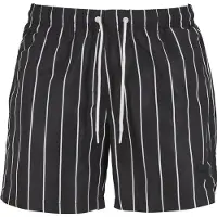 Urban Classics Badeshorts sort / hvid
