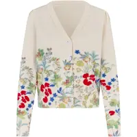 Dea Kudibal Cardigan 'Malinasdea' beige / blandingsfarvet