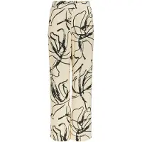 Object Bukser 'OBJSanne Aline' creme / sort