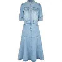 Dea Kudibal Kjole 'Selena' blue denim