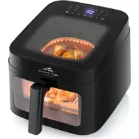 Eta Fritta Ultima 7168 90000 - Varmluftsrister - 6.5 liter - 1.7 kW - sort