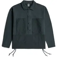 G-Star Washed Fabric Mix Loose Sweater - Dark blue - Men
