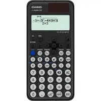 Casio FX-85DE CW, Lomme, Videnskabelig, 12 cifre, Batteri/Solar, Sort