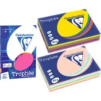 Clairefontaine Farvet papir, Trophée, A4, 80g, 1774, mørkeblå (pastel), pakke a 500 ark