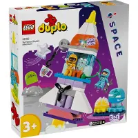 LEGO DUPLO 10422 3-i-1-eventyr med rumfærge
