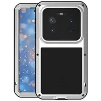 Love Mei Huawei Mate 80 Pro Max Powerful Hybrid Cover - Sølv
