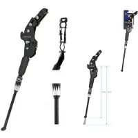 Force MANT 26-29 Al rear rack, juodas