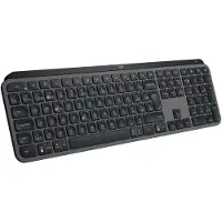 Logitech MX Keys S Wireless Keyboard + Palm Rest, Bluetooth, Illuminated, US LAYOUT, Graphite