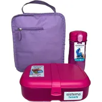 Sistema LunchTime3 Pack Pink/Purple