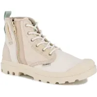 Palladium Snørestøvletter 'Pampa Detroit' beige / creme