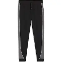 BOSS BOSStil mænd. 50554794 Sorte Tracksuit-bukser (M), Afslappet, Bomuld