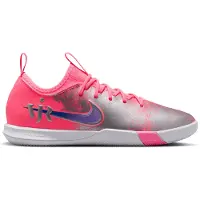 Nike Air Zoom Mercurial Vapor 16 Academy IC Vini Jr. Personal Edition - Pink/Blå Børn - Indendørs (IC), størrelse 35