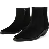 L37 HANDMADE SHOES Ankelstøvler 'EVENT HORIZON' sort
