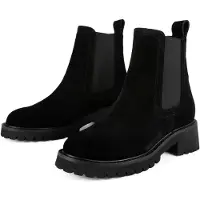 L37 HANDMADE SHOES Ankelstøvler 'FROM THE BEST' sort
