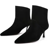 L37 HANDMADE SHOES Ankelstøvler 'SUPERLUMINAL' sort