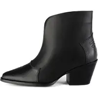 L37 HANDMADE SHOES Ankelstøvler 'JUST CAN'T EXPLAIN' sort