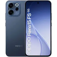 OPPO Smartphone 5G - Reno15 FS - 8GB RAM - 512GB - Sort Skumring - Ultra bredvinkel selfie-kamera 50 MP - 6500 mAh