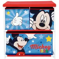 Disney Mickey Opbevaringshylde Med 3 Skuffer