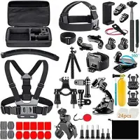 Mtp Products 71-i-1 actionkamera-tilbehørssæt til GoPro, DJI, Insta360, AKASO