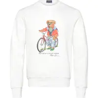 Ralph Lauren Sweatshirt indigo / orange / hvid