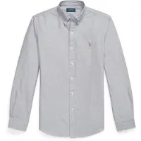Ralph Lauren Polo Ralph Laurentil mænd. 710792161500 Slim Fit oxford skjorte blå (XL), Casual, Bomuld, Lange ærmer