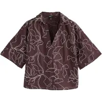 Next Bluse 'Cornelli' lysebeige / choko