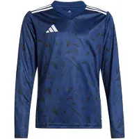 Adidas Funktionsskjorte blå / sort / hvid