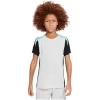 Nike Trænings T-Shirt Dri-FIT Strike - Hvid/Sort/Turkis Børn, størrelse S: 128-137 cm