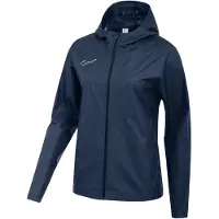 Nike Regnjakke Storm-fit Academy 25 - Navy/hvid Kvinde, størrelse XX-Large